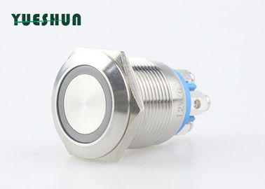 Çin Kendiliğinden Sıfırlama LED Metal Push Button Anahtarı 304/316 Paslanmaz Çelik Kabuk Distribütör