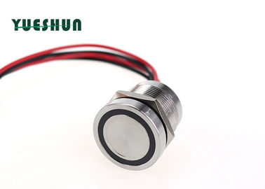 Çin Metal Piezo Push Button Anahtarı Yüzük Sembol LED 12 V 24 V Erişim Kontrol Sistemi Distribütör