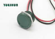 Yeşil Renkli Gövde Piezo Push Button Anahtarı, Alüminyum Push Button Anahtarı