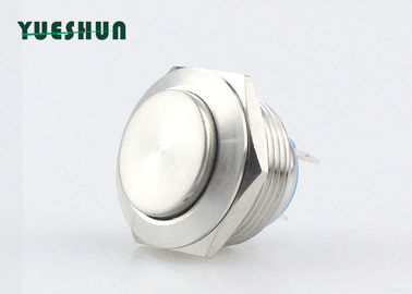 Çin Yüksek Kafa 19mm Metal Push Button, Mikro Anlık Push Button Anahtarı Su Geçirmez Distribütör